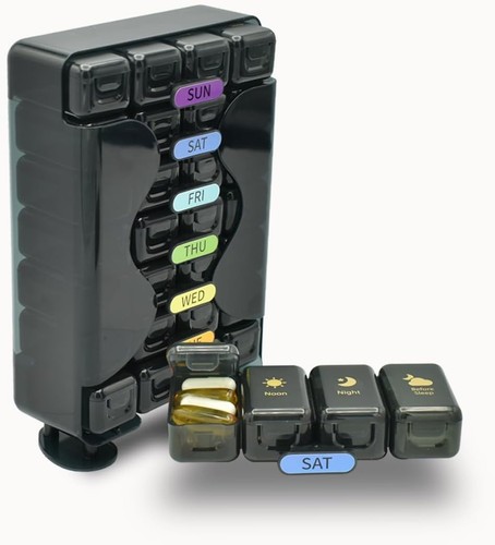 Pill box organiser - pill,
