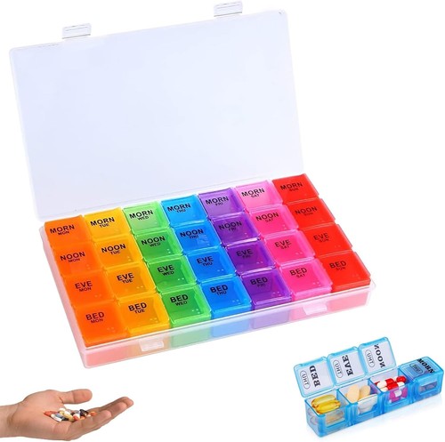 High capacity weekly pill - high,