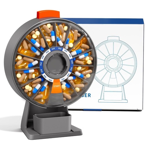 Desktop weekly pill medication - desktop,