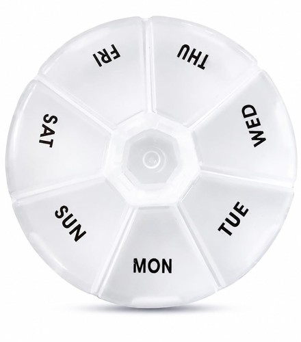 Portable day weekly pill - 7-day,