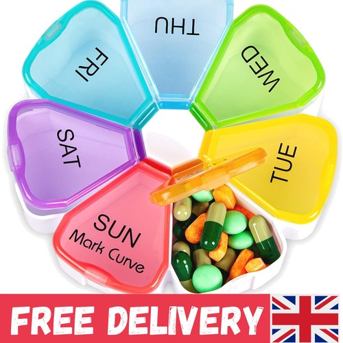 Stylish weekly pill box - weekly,