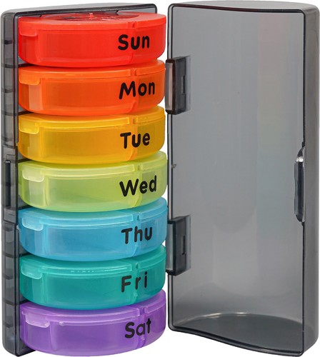 Days weekly pill medicine - pill,