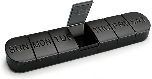 Elegant day pill organizer - elegant, 7-day