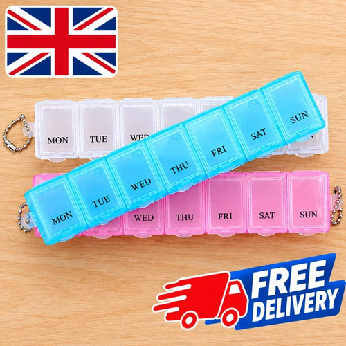 Day pill dispenser - dispenser, medicine