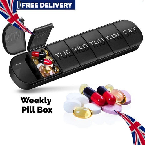 Day weekly pill box - pill,