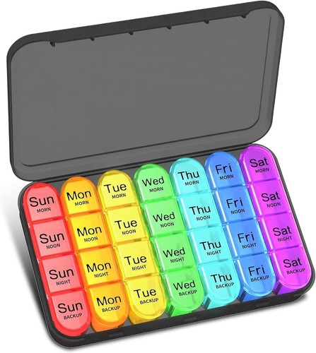 Pills box slot days - 28,