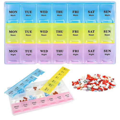 Day pill box - day, 21