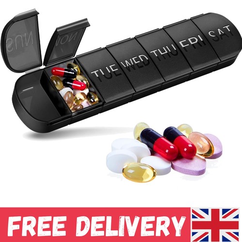 Travel friendly black pill - black,