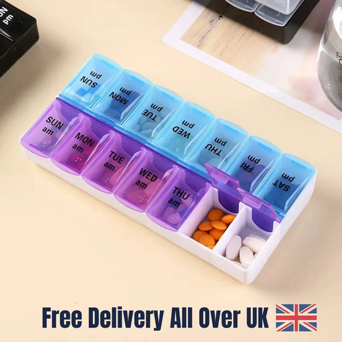 Weekly daily pill box - weekly,