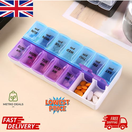 Weekly daily pill box - daily,