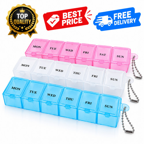 Day pill organizer - organizer, weekly