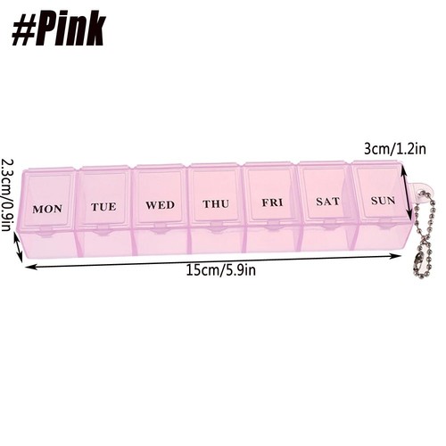 Day pill organizer weekly - organizer,