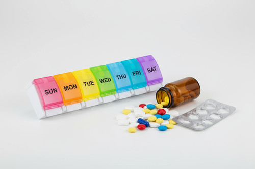 Pill organizer day - pill, (weekly)