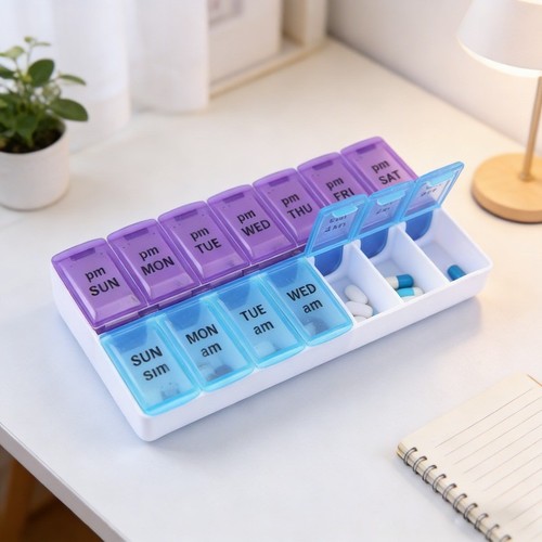 Weekly daily pill box - daily,