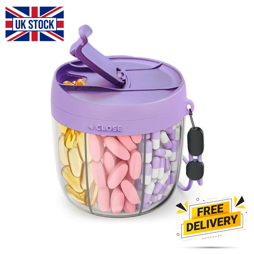 Portable compartment vitamin - 7,