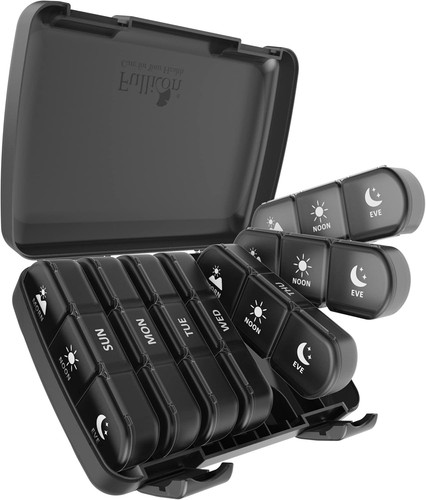 Weekly pill box organiser - box,